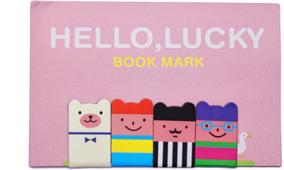 

Fusen Collection Hello Lucky Magnetic Bookmark(Hello Lucky, Pink)