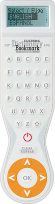 

If By Chitra Electronic Dictionary Bookmar Dual Language (Spanish - English) Bookmark(Funky, Orange)