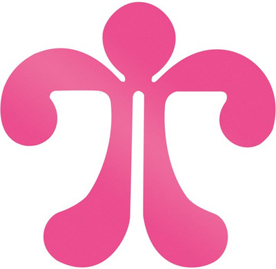 

If by Chitra Little Holder Metal Clip Bookmark(Funky, Pink)