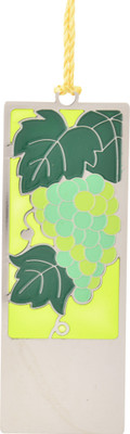 

TEMPLE TREES GRAPES Metal Bookmark(Fruit, Multicolor)