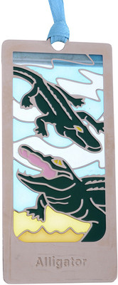 

Temple Trees Alligator Metal Bookmark Bookmark(General, Multicolor)
