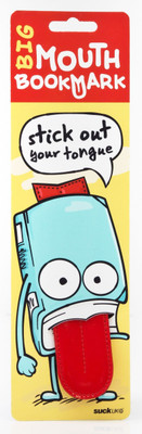 

By Chitra Big Mouth Paperback Bookmark(Quirky, Red)
