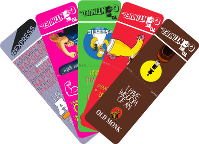 

To Be Continued Pack of 5 (4) Laminated Paper Bookmark(Colorfull, Multicolor)