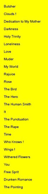 

Poet's Choice PCB72 Paperback Bookmark(Unique, Multicolor)