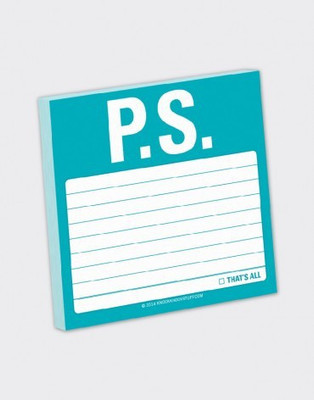 

Mufubu P.S. Sticky Paperback Bookmark(Funky, Multicolor)