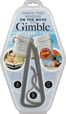 

If by Chitra Gimble Traveler Regular Bookmark(Funky, Charcoal)