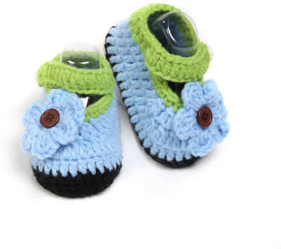

Babyoodles Booties(Toe to Heel Length - 10 cm sky blue)