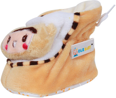 

Ole Baby Booties(Toe to Heel Length - 11 cm Yellow)