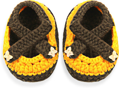 

Kidofy Booties(Toe to Heel Length - 3 cm Yellow)