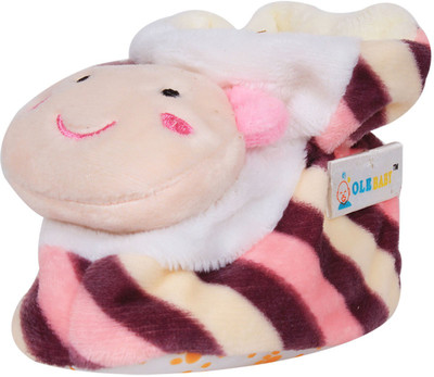 

Ole Baby Booties(Toe to Heel Length - 11 cm Multicolor)
