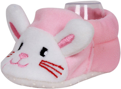 

Ole Baby Booties(Toe to Heel Length - 11 cm Pink)