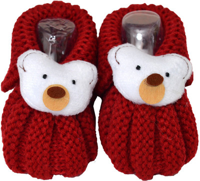 Vinenzia Booties(Toe to Heel Length - 10 cm Red)