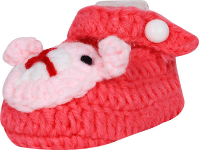 

Ole Baby Booties(Toe to Heel Length - 10 cm Pink)