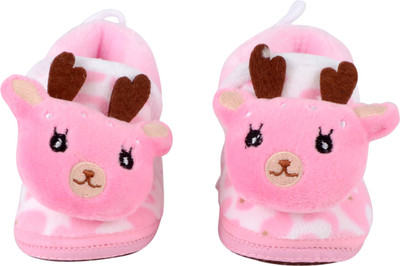 

Baby Grow Booties(Toe to Heel Length - 12 cm Pink)