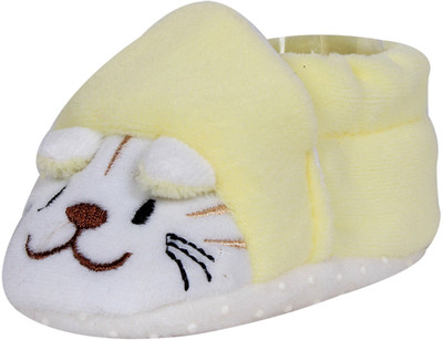 

Ole Baby Booties(Toe to Heel Length - 11 cm Yellow)