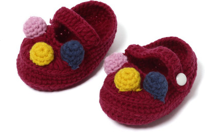 

Kidofy Booties(Toe to Heel Length - 3 cm Red)