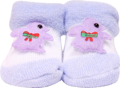

Babeezworld Booties(Toe to Heel Length - 7 cm Purple)