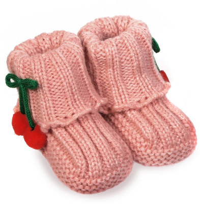 

Babyoodles Booties(Toe to Heel Length - 10 cm Peach)