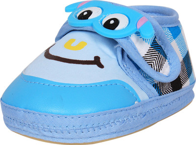 

Ole Baby Booties(Toe to Heel Length - 11 cm Blue)
