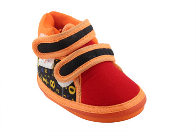 

kitkat Boys & Girls Velcro Casual Boots(Multicolor, Red