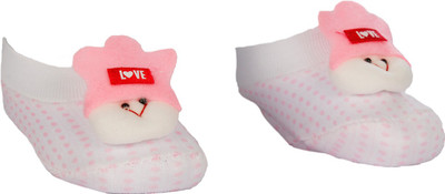 

Cheeseling Booties(Toe to Heel Length - 10 cm Pink)