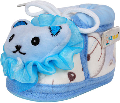 

Ole Baby Booties(Toe to Heel Length - 12 cm Blue)