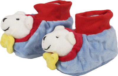 

Baby Boo BABY BOOTIES Booties(Toe to Heel Length - 12 cm Blue)