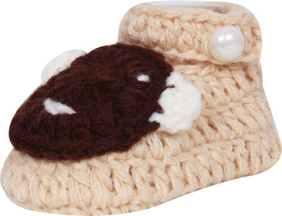 

Ole Baby Booties(Toe to Heel Length - 10 cm Beige)