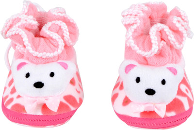 

Baby Grow Booties(Toe to Heel Length - 12 cm Pink)