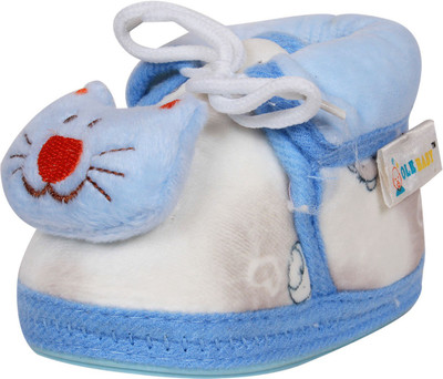 

Ole Baby Booties(Toe to Heel Length - 10 cm Blue)