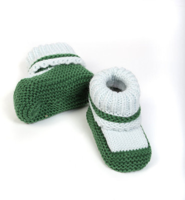 

Babyoodles Booties(Toe to Heel Length - 10 cm mint green)