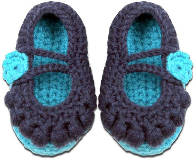 

Kidofy Booties(Toe to Heel Length - 3 cm Blue)