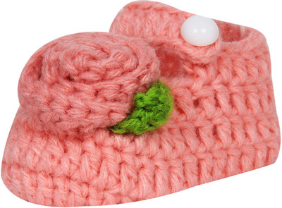 

Ole Baby Booties(Toe to Heel Length - 10 cm Orange)