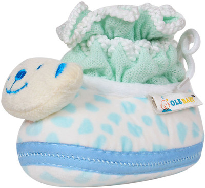 

Ole Baby Booties(Toe to Heel Length - 11 cm Blue)