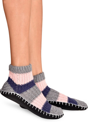 

Senora LBT-4 GREY BLUE Booties(Toe to Heel Length - 24 cm Grey)