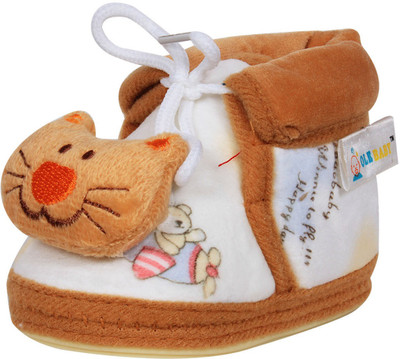 

Ole Baby Booties(Toe to Heel Length - 10 cm Brown)