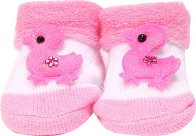 

Babeezworld Booties(Toe to Heel Length - 7 cm Pink)