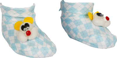 

Cheeseling Booties(Toe to Heel Length - 10 cm Multicolor)