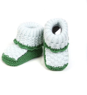 

Babyoodles Booties(Toe to Heel Length - 10 cm Green)