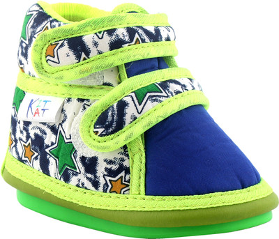 

kitkat Boys & Girls Velcro Casual Boots(Multicolor, Blue