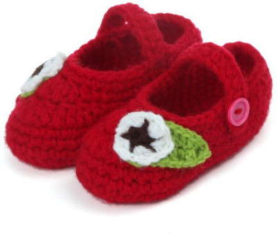 

Pikaboo Booties(Toe to Heel Length - 11 cm Red)
