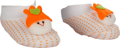 

Cheeseling Booties(Toe to Heel Length - 10 cm Orange)