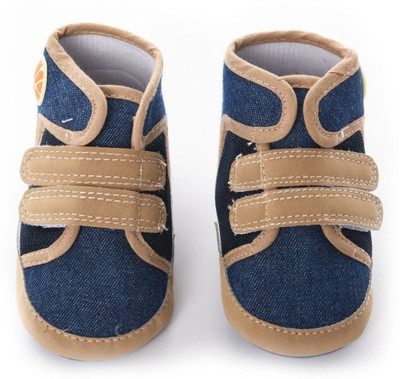 

Baby Bucket Booties(Toe to Heel Length - 10 cm Dark Blue)
