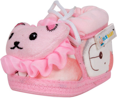 

Ole Baby Booties(Toe to Heel Length - 11 cm Pink)