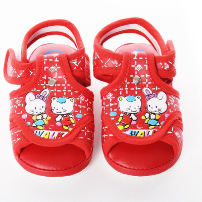 

Baby Bucket Booties(Toe to Heel Length - 12 cm Red)