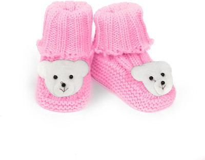

Babyoodles Booties(Toe to Heel Length - 10 cm LIGHT PINK)
