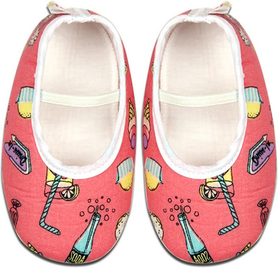 

Kidofy Booties(Toe to Heel Length - 12 cm Pink)