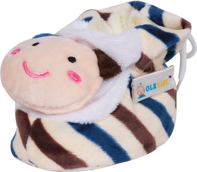 

Ole Baby Booties(Toe to Heel Length - 11 cm Multicolor)