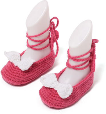 

Kidofy Booties(Toe to Heel Length - 3 cm Pink)