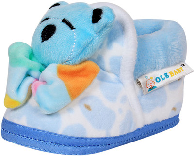 

Ole Baby Booties(Toe to Heel Length - 12 cm Blue)